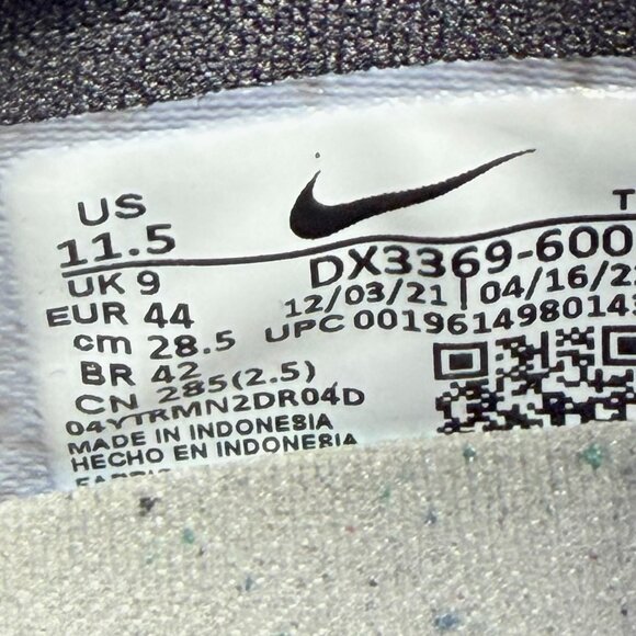 Nike Vapormax Flyknit 2021 Pink Blast Blue - Picture 11 of 12